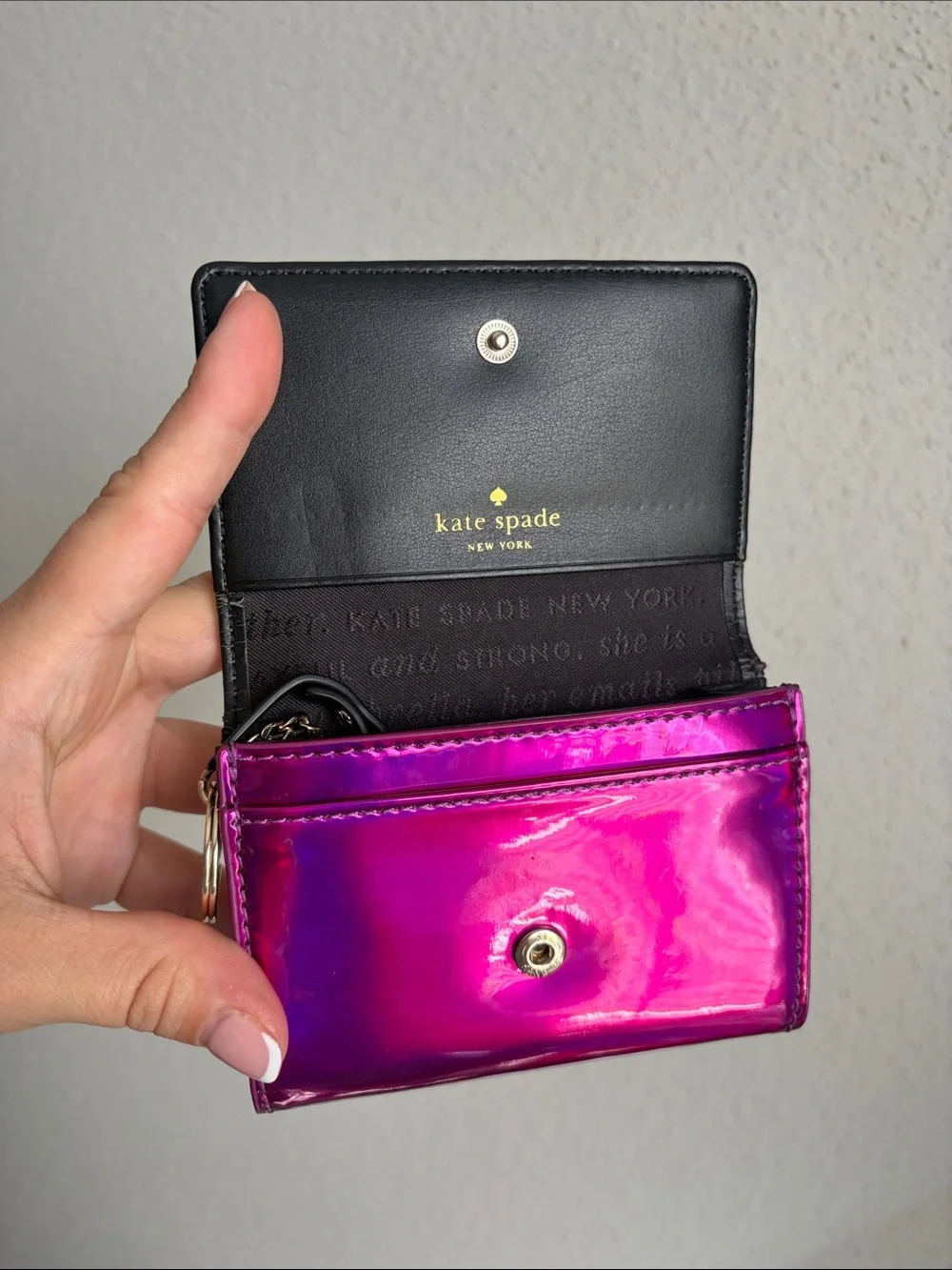 kate spade iridescent magenta